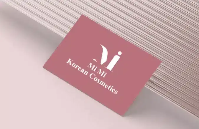 Hlaing Min Thant Graphic Design Logo Mi Mi Korea Cosmetics