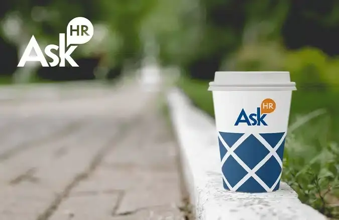 Hlaing Min Thant Graphic Design Logo Ask HR
