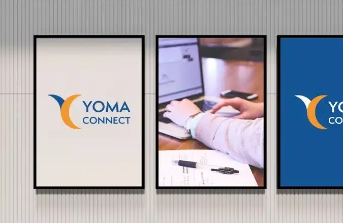 Hlaing Min Thant Graphic Design Logo Yoma Connect