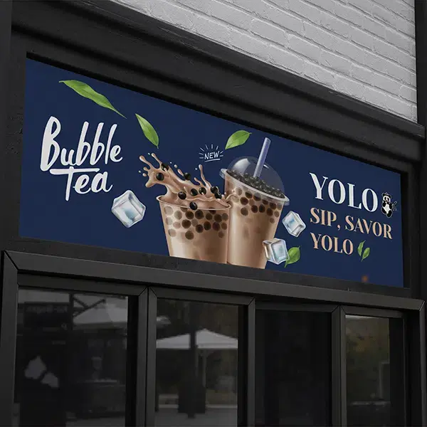 Hlaing Min Thant Graphic Design Billboard Yolo Bubble Tea