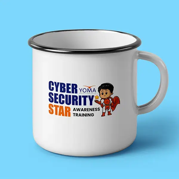 Hlaing Min Thant Printing Design Yoma Group Cyber Security Sticker