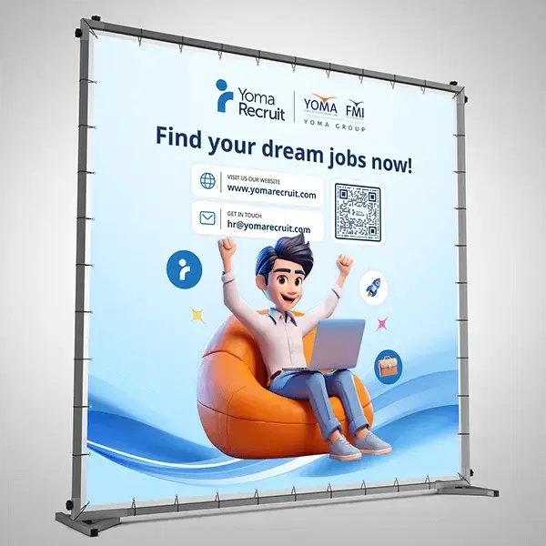 Hlaing Min Thant Printing Design Billboard Yoma Recruit