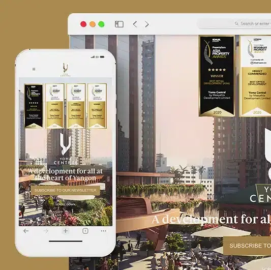 Hlaing Min Thant UI/UX Development Yoma Central Website