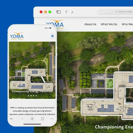 Hlaing Min Thant UI/UX Development Yoma Micro Power Website