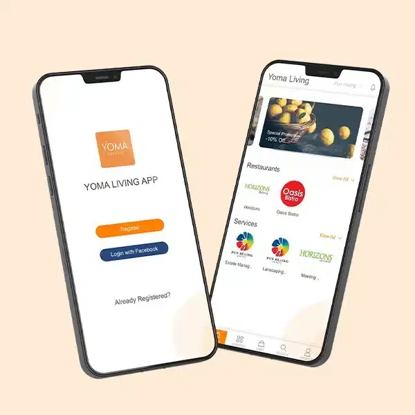 Hlaing Min Thant UI/UX Yoma Living Mobile App