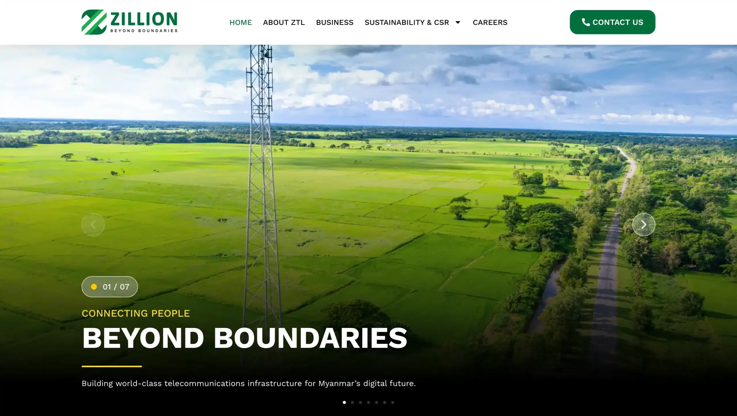 Zillion Tower Limited Website