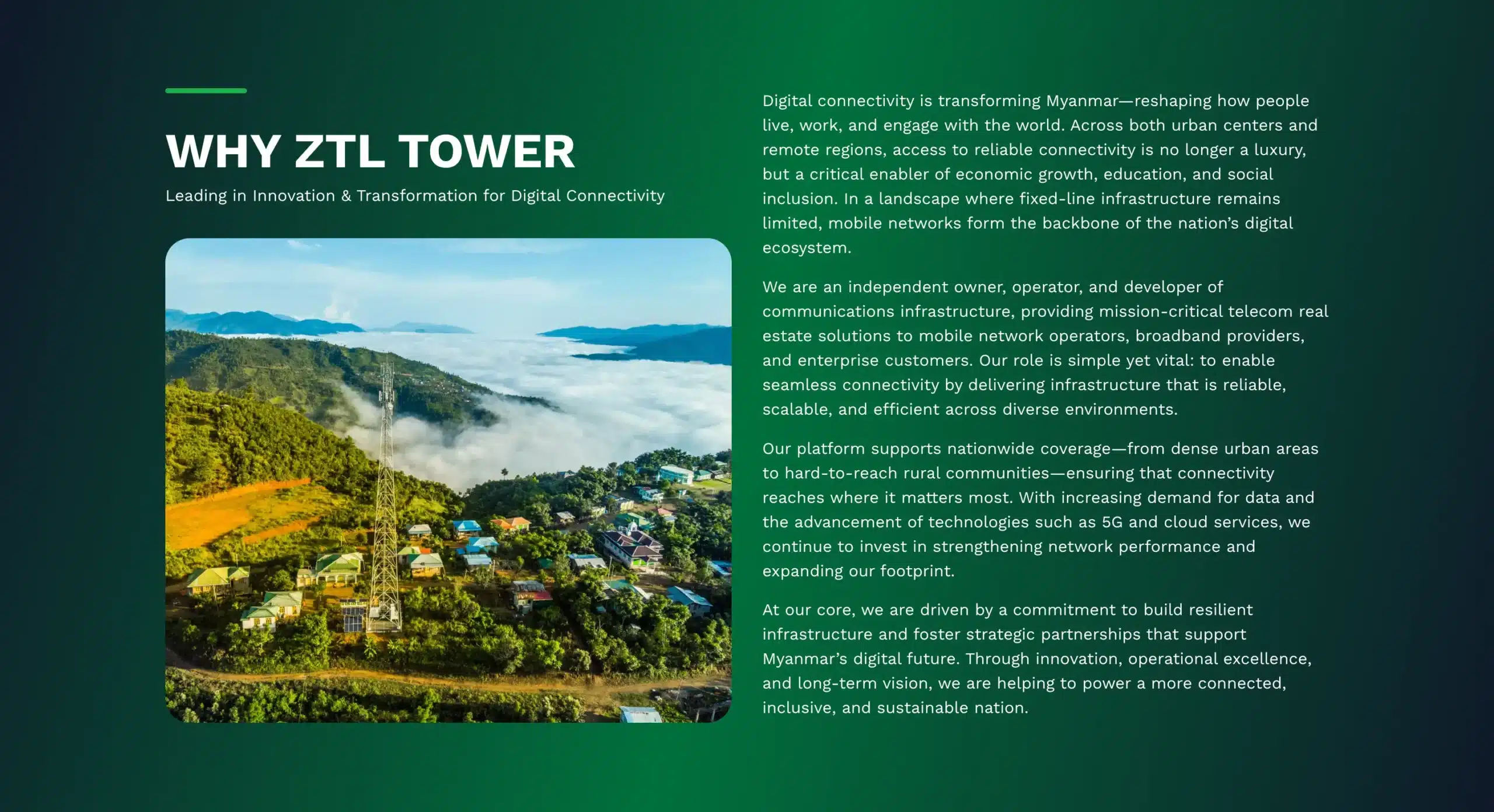 Zillion Tower Limited Website